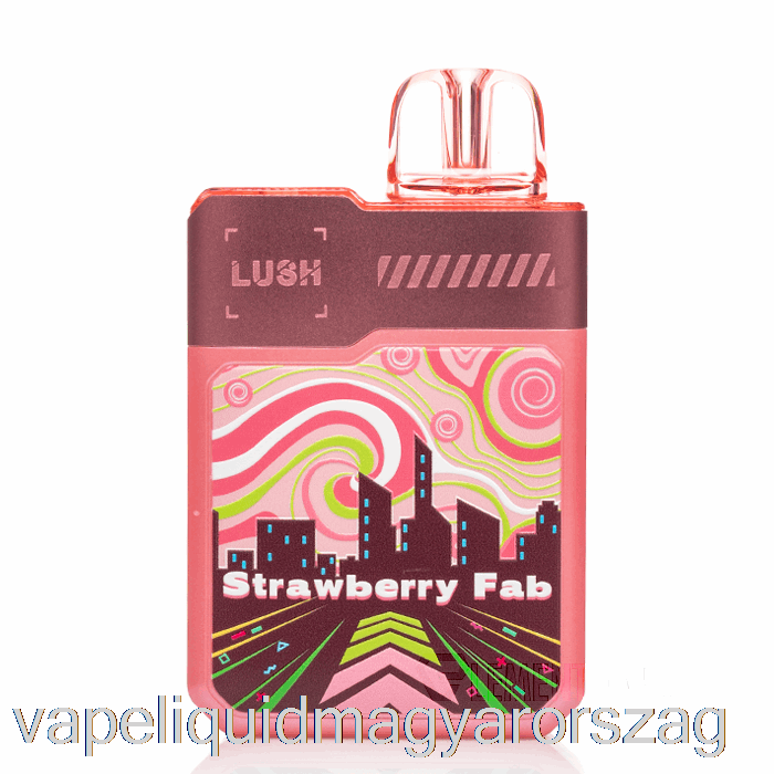 Digiflavor X Geek Bar Lush 20k Eldobható Eper Fab Vape Folyadék